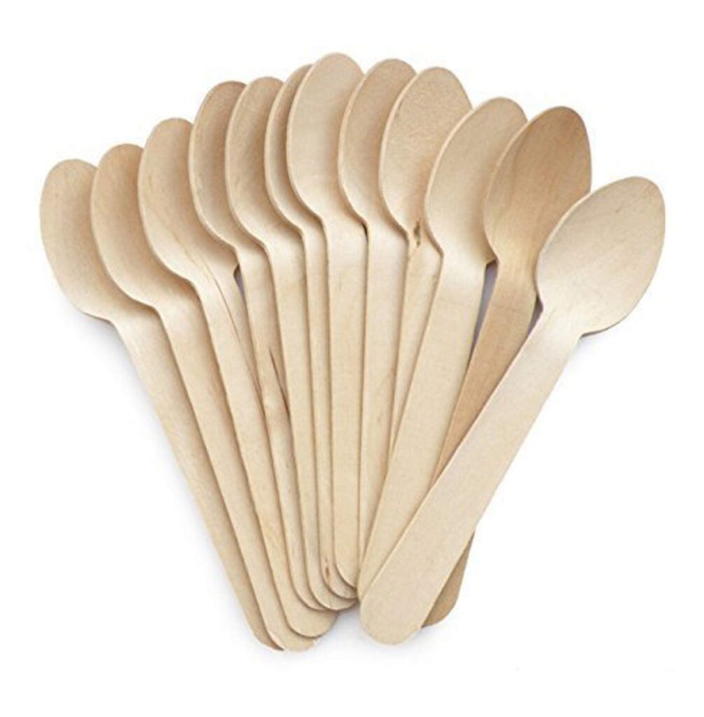 Wooden T Spoon 11cm